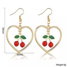 Super cute! ♥️ PRODUCT INFORMATION: Drop earrings Metal Zinc alloy material golden plated Trendy Dangle Hoop Earrings In Alloy, Heart-shaped Alloy Jewelry For Pierced Ears, Valentine's Day Heart-shaped Alloy Earrings, Heart-shaped Alloy Earrings For Gift, Trendy Alloy Earrings As Gift, Gold Heart Hoop Earrings For Party, Gold Hoop Heart Earrings For Party, Heart-shaped Alloy Earrings For Party, Trendy Alloy Hoop Earrings