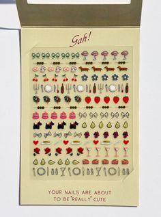 Nail Art Stickers - Set The Table Miami Nails, Holiday Nail, Lisa Says Gah, Holiday Prints, Art Stickers, Nail Art Stickers, Holiday Nails, Nail Stickers, Merry And Bright