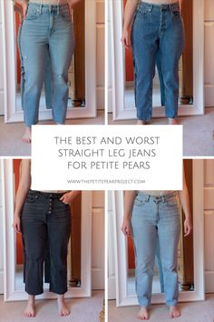 Short Legs Jeans, Casual Outfits Petite, Outfits For Short Women Curvy, Jeans For Short Legs, Petite Curvy Outfits, Jeans For Big Thighs, Curvy Outfits Summer, Jeans For Petite, Jeans For Petite Women