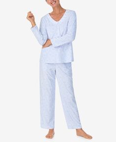 in stock Blue Long Sleeve Sleepwear With Buttons, Spring V-neck Sleepwear For Relaxation, Stretch Long-sleeve Sleepwear For Relaxation, Blue Long-sleeve Sleepwear With Buttons, Pants Shirt Men, Multicolor Floral Print V-neck Sleepwear, Under Pants, Mary Jane Shoes Womens, Tall Jeans