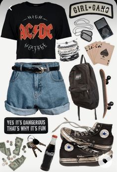 Grunge Outfits 90s, Stranger Things Outfit, Logo Instagram, Skater Girl Outfits, Skater Girls, Skateboard Art, Sporty Girls