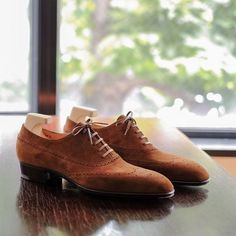 Brown Wedding Shoes, Wedding Shoes For Women, Quality Leather Boots, Custom Design Shoes, Bespoke Shoes, Brown Oxfords, Brown Wedding, Wingtip Oxford, Brogue Shoes