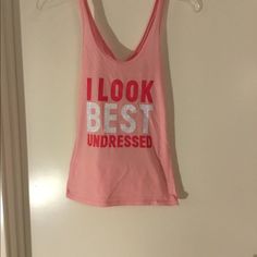 Victoria Secret Pink Tank Top Size Xs New Never Worn. Excellent Condition 59% Cotton 41% Polyester. Sleeveless Letter Print Tops For Day Out, Trendy Letter Print Tank Top For Day Out, Spring Letter Print Tank Top For Day Out, Casual Pink Tank Top With Letter Print, Casual Pink Letter Print Tank Top, Spring Pink Letter Print Tank Top, Victoria's Secret Cotton Tank Top For Summer, Victoria's Secret V-neck Summer Camisole, Victoria's Secret Pink Summer Top