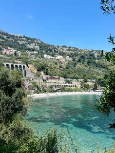 the water is crystal clear and blue