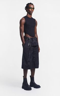 Dion Lee Menswear, Misbhv Top, Rib Corset, Gender Fluid Fashion, Rave Style, All Jeans, Corset Bodice