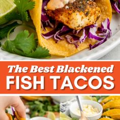 the best blackened fish tacos