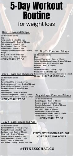 5 day workout routine for fat loss and muscle gain 1 Week Gym Workout Plan Women, Workout Schedule Leg Day, Gym Workouts Women Schedule, Two A Day Workout Plan For Women, Gym 5 Day Workout Plan, 5 Days Gym Workout Plan, Workout Schedule 5 Day Split, Weekly Workout Schedule For Fat Loss, Work Out Programs For Women