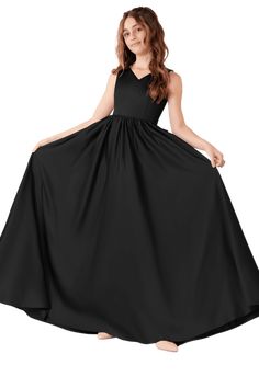 Hathaway JBD is floor-Length Matte Satin dress. She features V-neck and bow on the back. She comes in custom sizing.Her A line skirt can give you movement for your wedding dancing. Black Junior Bridesmaid Dress, Black Flower Girl Dress, Wedding Dancing, Junior Girl Dresses, Cute Formal Dresses, Lace Bride, Junior Bridesmaid Dress, Girls Formal Dresses, Black Bridesmaid Dresses