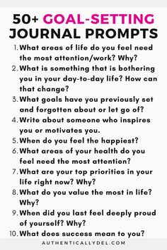 goal-setting journal prompts Journaling After Divorce, Journal Prompts Goal Setting, Prompts For Goal Setting, Goal Setting Journal, Healing Journaling, Goal Journal, Daily Journal Prompts, Personal Growth Motivation