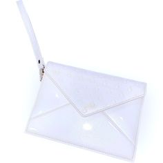 Limited Edition Clutch; New-In-Box Excellent Condition. Off-White/Cream Color (Definitely More Of An Off White Color) Patent Leather. Comes With A Detachable Strap. Original Box Included. Dimensions: 8x6x1 2 Main Pouches, Divided By A Zipper Pouch Made For Change; 6 Credit Card Slots And One More Pocket For Cash. A Magnetic Snap Closes This Purse Together. Some Signs Of Age Associated With Paten Leather. I Hear You Can Get It Died If It Bothers The Owner. The Signs Of Yellow Is Depicted In The V Pandora Bag, Off White Color, The Signs, White Cream, Cream White, Zipper Pouch, Aging Signs, Cream Color, White Color