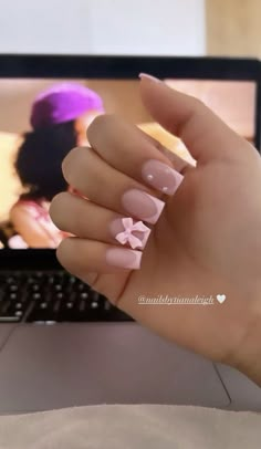 2024 Graduation Nails Ideas, Really Short Acrylic Nails, Basic Summer Nails, Nails Biab, Pink Summer Nails, Cute Pink Nails, Graduation Nails, Basic Nails