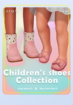 the children's shoes collection is available in multiple colors and sizes, including pink