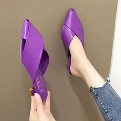 Casual Slides, Half Slippers, Party Night Club, Casual High Heels, Moccasins Mens, Low Heel Sandals, Women Slippers, Spike Heels, Heel Slippers