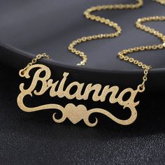 Frosted Heart Name Necklace is a beautiful bespoke frosted single nameplate personalized jewelry necklace for classy stylish jewelry lovers. This appealingly beautiful name necklace give a prestigious quality garnish for your attire. You can unleash your creative powers here. We know how creative you are as an individual. Maybe you are frustrated because you haven't got an opportunity to showcase your artistic creative talents. Well, this is the chance. Make full use of it. Don't wait and limit Elegant Personalized Metal Name Necklace, Personalized Elegant Stainless Steel Name Necklace, Elegant Metal Name Necklace, Elegant Stainless Steel Custom Name Necklace, Engraved Metal Name Necklace For Personalized Gift, Elegant Metal Name Necklace For Mother's Day, Gold Heart-shaped Name Jewelry, Heart-shaped Gold Jewelry With Names, Customized Stainless Steel Jewelry For Valentine's Day