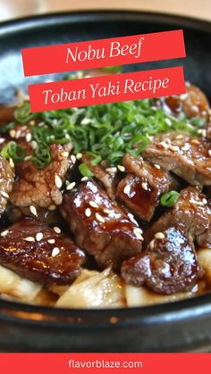 Nobu Beef Toban Yaki Recipe – Flavor Blaze