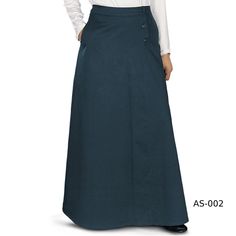 Elegant A-line Shujana Twill Skirt is must add costume to your formal and casual wardrobe.  #skirt #shujanatwill #denimskirt #muslimahfashion #spring2018 #mybatua #muslimah #modestfashion #hijabista #ramadan2018 Blue A-line Bottoms With Pockets, A-line Bottoms With Pockets, Solid A-line Bottoms With Pockets, Blue Skirt With Side Pockets, Buttoned A-line Skirt, Solid Color A-line Skirt With Button Closure, Solid A-line Skirt With Button Closure, Blue Button-up Cotton Skirt, Blue Relaxed Skirt With Buttons