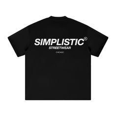 Short sleeve T-Shirt in jet black. This shirt has a slightly oversized fit in a heavy weight cotton. Ribbed crewneck collar. With a Simplistic graphic branding to the left of the chest with a larger branding on the back. Perfect to style for streetwear and daily fashion. Material -100% Cotton -305 GSM Graphic Branding, Graphic Shirt Design, Sport Jersey, One Liner, Graphic Shirt, Shovel, Black Media, Jet Black, Luxury Outfits