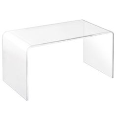 an acrylic table is shown on a white background