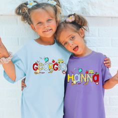 Personalized Back to School Kids Shirt, Kids Name Comfort Youth Shirt, Custom Alphabet Shirt, School Kids Shirt, First Day of School Shirt Created to fit in any kid's active schedule, these kid's tee shirts pack both comfort and agility. Made 100% with combed ring-spun cotton for total comfort whether it's studying or playing time. The fabric is soft-washed and garment-dyed. Meanwhile, the classic fit makes it the perfect choice for day-long wear. 🔻Key features 🌼100% Combed ring spun cotton Ma Short Sleeve Birthday Shirt For End Of School Year, Fun Short Sleeve Tops For Daycare, Short Sleeve T-shirt For Daycare, Blue Short Sleeve T-shirt For Daycare, School Spirit Short Sleeve Shirt For Birthdays, School Spirit Short Sleeve Shirt For Birthday, Playful School Tops With Letter Print, Playful Letter Print Tops For School, Playful Short Sleeve Tops For Daycare