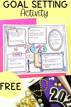 the goal setting activity for new year's eve is to teach students how to use it