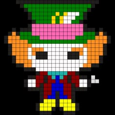 an image of a pixel art style character