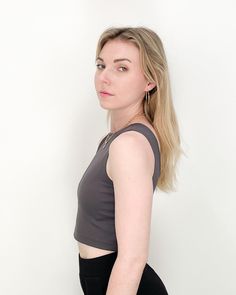 TO TRANSFORM: Wear with the high neckline in the front or flip it around and bring the scoop neck to the front and show a little chest. Sparrow crop is a cool, cropped version of our Sparrow top. PRODUCT DETAILS: - 60% Rayon, 33% Nylon, 7% Lycra- Moisture wicking and four-way stretch - Machine washable and dryer safe - MADE IN USA - Model: Talia is wearing a size small View our shipping and returns policy We'd love to hear from you! Email hello@paridaez.com with any questions. Chic Scoop Neck Crop Top With Built-in Bra, Versatile Cropped Tank Top With Built-in Bra, Versatile Cropped Tank Top Bra Friendly, Trendy Bra-friendly Cropped Crop Top, Chic Cropped Fitted Tank Top, Trendy Bra-friendly Cropped Top, Versatile Stretch Cropped Top, Versatile Stretch Cropped Crop Top, Versatile Bra Friendly Tank Crop Top