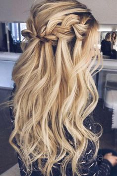 Hairstyle Bridesmaid, Makeup Tip, Romantic Wedding Hair, Braid Hairstyle, Long Layered Haircuts, Pinterest Hair