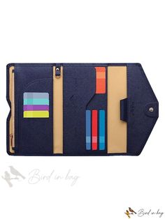 Bird in Bag - Travel Wallet Credit Card Holder with Travel Accessories, ATM Cardholder with PU Leather RFID Protection Trifold Card Holder With Interior Slots For Travel, Travel Trifold Card Holder With Interior Slots, Trifold Travel Card Holder With Interior Slots, Envelope Card Holder With Interior Slots For Daily Use, Trifold Wallet With Interior Card Slots For Travel, Envelope Trifold Wallet For Daily Use With Card Slots, Envelope Wallets With Rfid Blocking For Daily Use, Rfid Blocking Envelope Wallets For Daily Use, Envelope Card Holder With Interior Slots For Travel