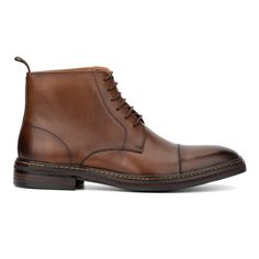 The Barnaby boot stands out with its intricate brogue details, epitomizing classic style. Its carefully designed lace-up construction ensures superior comfort and flexibility, making it a versatile choice for any occasion. Crafted with precision, the Barnaby combines elegance with practicality, offering a timeless look that never goes out of fashion. Whether for a casual day out or a formal event, these boots provide the perfect blend of sophistication and ease, making them an essential addition Classic Lace-up Chelsea Boots For Formal Occasions, Classic High-top Lace-up Boots, Classic Brogue Lace-up Boots For Derby, Brown Cap Toe Lace-up Boots With Brogue Detailing, Classic Ankle Boots With Laces, Classic Formal Boots With Laces, Formal High-top Lace-up Boots With Brogue Detailing, Brown Brogue Lace-up Boots For Derby, Classic Chukka Boots With Brogue Detailing And Cap Toe