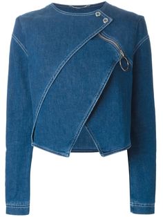 Kenzo layered denim jacket Vestiti In Jeans, Áo Blu, Designer Denim Jacket, Long Sleeve Jean Jacket, Denim Ideas, Old Jeans, Outfit Trends, Moda Vintage, Denim Design