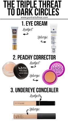 Dark Concealer, Concealer For Dark Circles, Dark Circles Under Eyes, Dark Circle, Undereye Circles, Eye Concealer, Beauty Makeup Tips