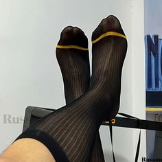 Russoo - Mens Silk Blend Dress Socks: Breathable Sheer Formal Wear for Business Attire (Black/Navy Blue) Formal Fitted Black Hosiery, Black Fitted Casual Hosiery, Fitted Black Casual Hosiery, Casual Fitted Black Hosiery, Classic Black Stretch Knee-high Socks, Black Stretch Classic Knee-high Socks, Formal Black Stretch Socks, Classic Black Knee-high Socks, Black Fitted Classic Socks