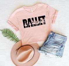 Ballet Shirt,Dance Shirt, Ballerina Shirt, Ballerina T-Shirt, Dancer Gift, Dance Coach, Ballet Party Gift, Gift For Dancer Hi Everyone, Welcome to our shop, it is very nice to see you here, If you have any question/concern or want to order customize, please do not hesitate and feel free to contact us. To get the most best size for your order, make sure to check the size chart. Please note that unisex t-shirts are often run big. Unfortunately we do not accept any returns or exchanges but if you h Dance Clinic Shirt Ideas, Ballet Shirt Ideas, Fitted Hip Hop T-shirt For Dance, Spring Stretch Dancewear Tops, Fitted Letter Print T-shirt For Dance Class, Fitted Hip Hop Dance T-shirt, Fitted Cotton T-shirt For Dance Class, Fitted Crew Neck T-shirt For Dance Class, Fitted Crew Neck Top For Dance