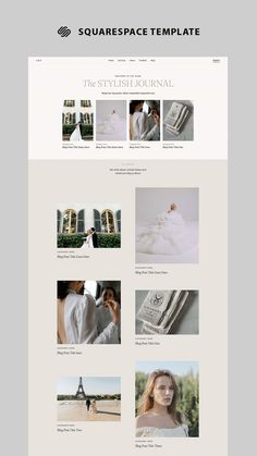 the website for squarespace template