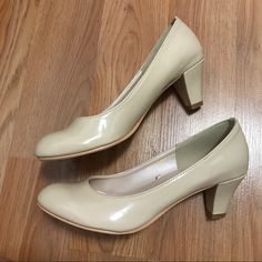 Brand New Heels I Bought In Japan. 23.5 (Us Size 6.5). Super Comfortable 2 Inch Heels With Cushion Soles Inside. Bundle With Another Item, And Get Additional 10% Off! Beige Round Toe Court Shoes For Spring, Casual Cream Low Heel Heels, Cream Pointed Toe Court Shoes For Spring, Cream Almond Toe Court Shoes For Summer, Cream Medium Width Court Shoes For Office, Cream Round Toe Court Shoes For Spring, Cream Round Toe Court Shoes For Office, Beige Spring Court Shoes With Padded Heel, Classic Beige Court Shoes For Spring