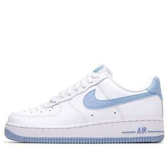 (WMNS) Nike Air Force 1 Low '07 Patent 'Light Armory Blue' AH0287-104 (AF1/SNKR/Retro/Skate/Casual/Low Top/Women's) Nike Shoes Air Force Blue, Sporty Blue Nike Air Force 1 For Light Sports, Nike Light Blue Sneakers For Light Sports, Light Blue Nike Air Force 1 Low-top For Sports, Blue Nike Air Force 1 Casual Sports Shoes, Nike Air Force 1 Blue For Sports, Nike Air Force 1 Blue Sports Shoes, Casual Blue Nike Air Force 1, Light Blue Breathable Sneakers For Streetwear