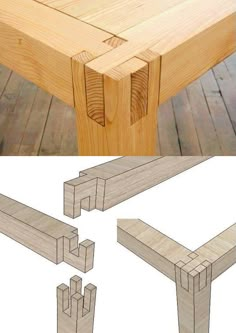 the instructions to make a bench out of wood