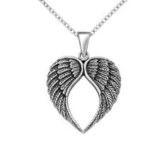 Silver Locket Jewelry For Mother's Day, Mother's Day Silver Locket Jewelry, Sterling Silver Locket Jewelry For Mother's Day, Wing-shaped White Gold Necklace For Gift, Sterling Silver Locket Charm Necklace, Silver Sterling Silver Locket Charm Necklaces, Silver Sterling Silver Locket Charm Necklace, Elegant Silver Wing-shaped Necklace, Engraved Wing-shaped Jewelry Gift