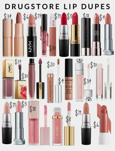 Mac Nude Lipstick, Teen Makeup, Easy Makeup Ideas, Pretend Makeup, Designer Makeup, Best Drugstore Makeup, Makeup For Teens, Easy Makeup, Lip Products