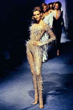 Mugler 90s, 1998 Couture, Iconic Dresses, Thierry Mugler, Ex Machina, Runway Models