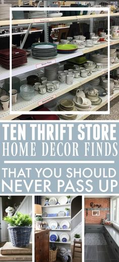 ten thrift store home decor finds that you should never pass up