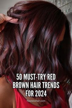 Brown Hair Trends, Red Brown Hair, Burgundy Hair, Short Hair Color, Hair Colours, Red Hair Color, Fall Hair Colors, Cool Hair Color, Hairstyles For Women