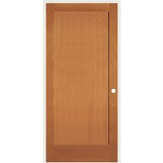 The Simpson name has been synonymous with fir doors since the beginning. Tight, vertical grain and warm coloring give our douglas fir doors an enduring appeal. SIMPSON 30-in x 80-in Solid Core 1-panel Left Hand Unfinished Fir Wood Flat Jamb Single Prehung Interior Door in Brown | LO999910 Mid Century Modern Interior Doors, Fir Doors, Interior Doors Styles, Single Panel Door, Douglas Fir Wood, Prehung Interior Doors, Doors Interior Modern, Solid Wood Doors, Mid Century Modern Interiors