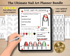 the ultimate nail art planner bundle