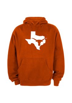 Those cold nights at the game won't keep your little Texas fan from cheering on the team in Texas Longhorns Long Sleeve Hoodie! Give them this Texas Longhorns Youth Burnt Orange State Hooded Sweatshirt to keep warm in the stands. This Longhorns Long Sleeve Hoodie features a screen print team graphic on center chest. Cotton Fan Apparel Hoodie With Kangaroo Pocket, Fan Apparel Cotton Sweatshirt With Kangaroo Pocket, Cotton Fan Apparel Sweatshirt With Kangaroo Pocket, Cotton Hoodie With Drawstring Hood For Fans, Fan Apparel Hooded Sweatshirt With Kangaroo Pocket, Fan Apparel Cotton Hoodie With Drawstring, Cotton Hoodie With Double-lined Hood For Fans, Winter Fan Apparel Sweatshirt With Kangaroo Pocket, Cotton Fan Apparel Hoodie With Double-lined Hood