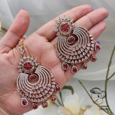 DETAILS:- Imara AD Earrings with tikka set earrings Length:- 2.8 inches Very high quality AD work with baguette stones Heavy Red Chandbali Tikka, Red Chandbali Tikka, Festive Wedding Tikka With Matching Earrings, Maang Tikka Earring Set, Tikka And Earring Set, Pandora Charms, Pandora Charm Bracelet, Bridal Jewelry, Charm Bracelet