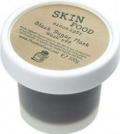 Amazon.com : SKIN FOOD Black Sugar Mask Wash Off 4.05 fl. oz.(120g) - Black Sugar Scrub - Sugar Face Scrub to Hydrate and Nourish the Skin - Exfoliating Sugar Scrub - Facial Mask Wash Off Sugar Scrub : Beauty & Personal Care Skin Exfoliating, Sugar Scrub For Face, Black Sugar, Skin Mask, Skin Food, Facial Mask, Saying Goodbye