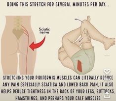 an info poster explaining how to stretch out