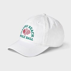 This Pickle Ball Hat - Mighty Fine White is a perfect blend of style and comfort. With a back tuck and slide closure, it’s more than just a hat, it's your go to accessory. Whether it’s an outing with friends or a weekend trip, rock this hat the way you like. Back Tuck, Malibu Beaches, Scarf Hat, Cool Hats, Pickles, Apparel Accessories, Hats For Women, Baseball Hats, Hats