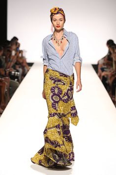 Stella Jean Afrikaanse Mode, Stella Jean, Cooler Look, African Inspired, African Fabric, Mode Inspiration, African Dress, African Print